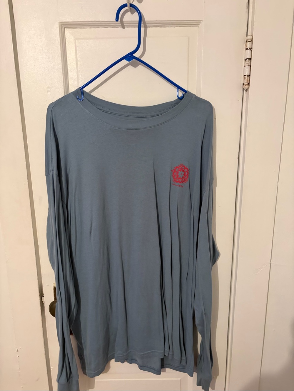 NATURAL LIFE oversized comfy longsleeve tee